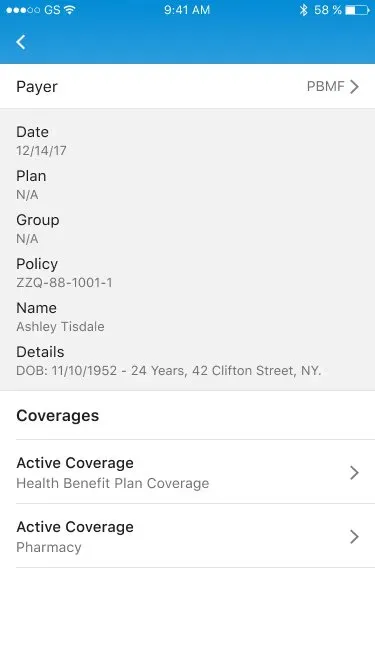 Payer selection inside the insurance hierarchy