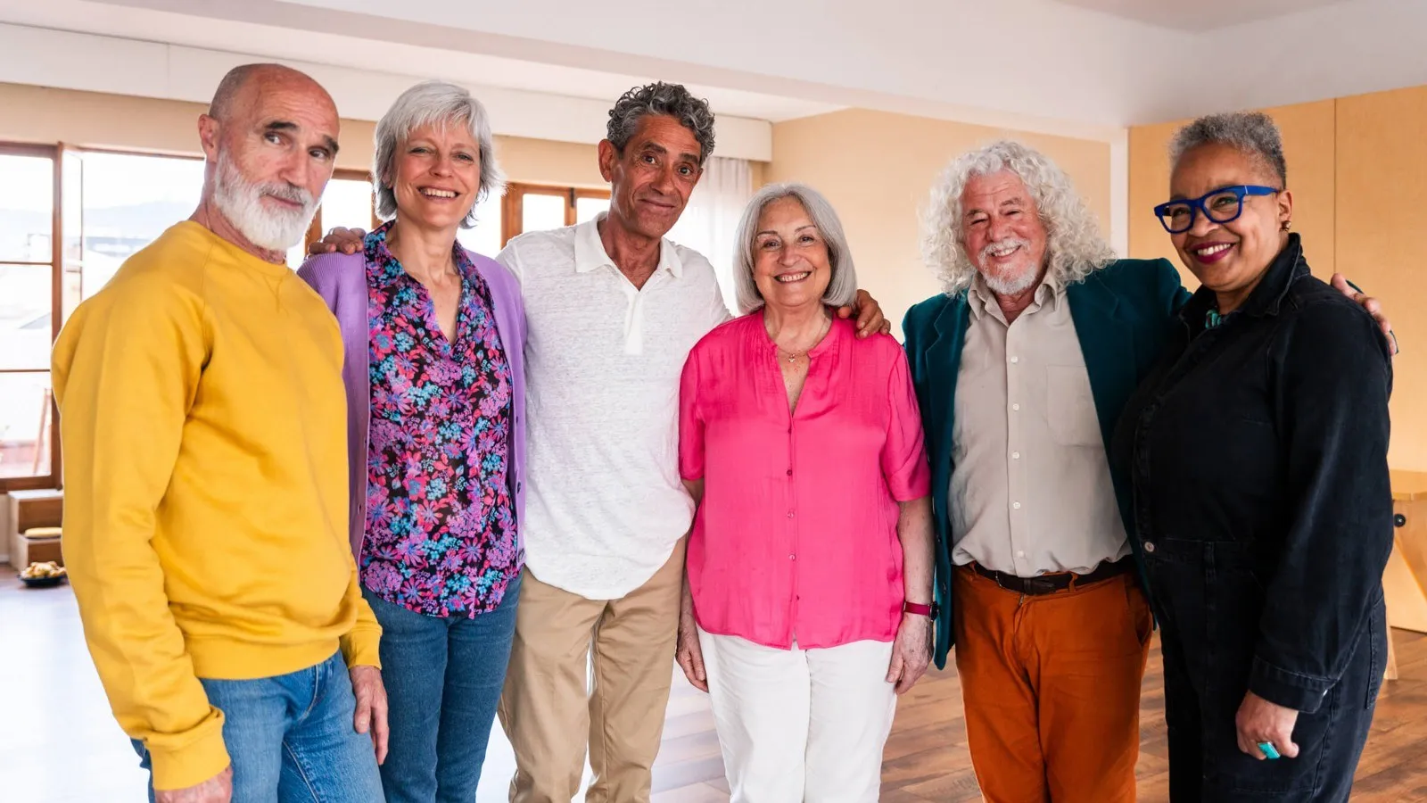 Casting brief in practice — active aging, diverse on every dimension, no dated props