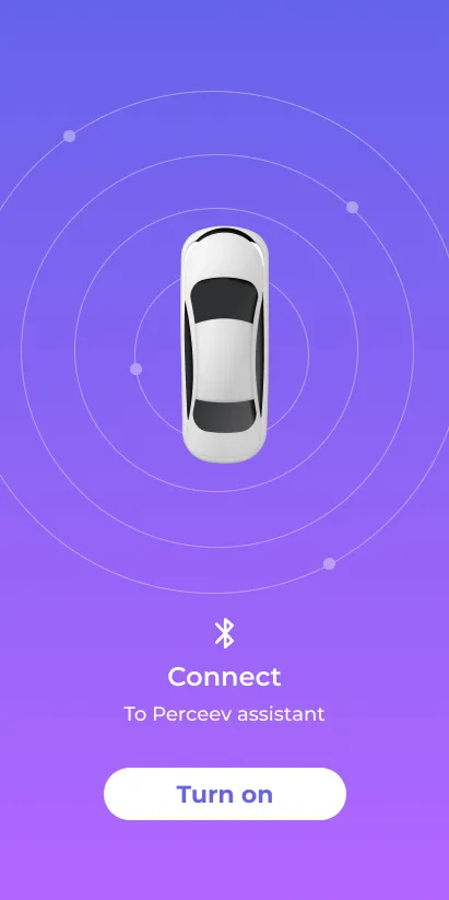 First run — find the device the app rides alongside